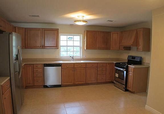 Kitchen with stainless