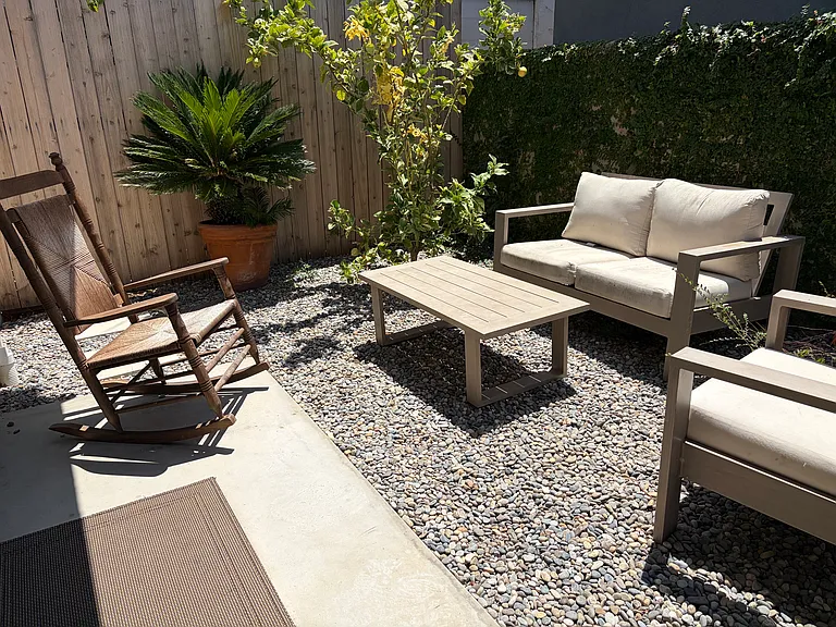 yard/patio area