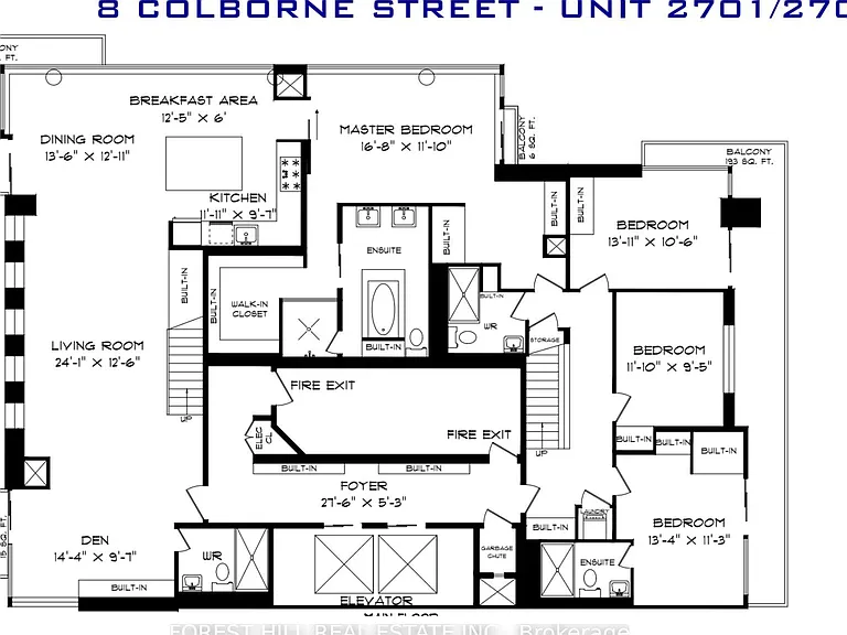 8 Colborne St #Penthouse 2701 — Photo 34