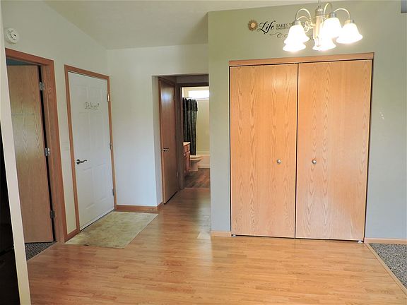 1st floor laundry in closet!!