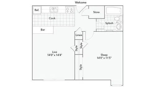 Floor plan Augusta