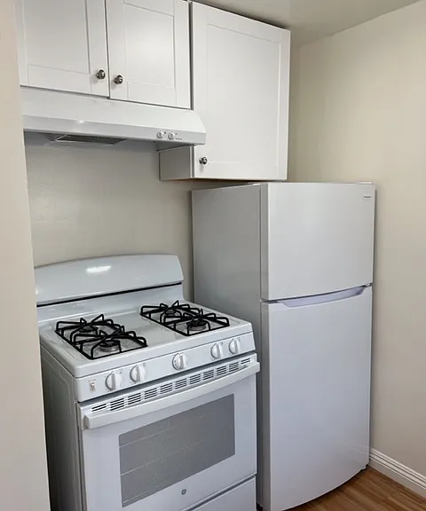 Kitchen Stove and Refrigerator
