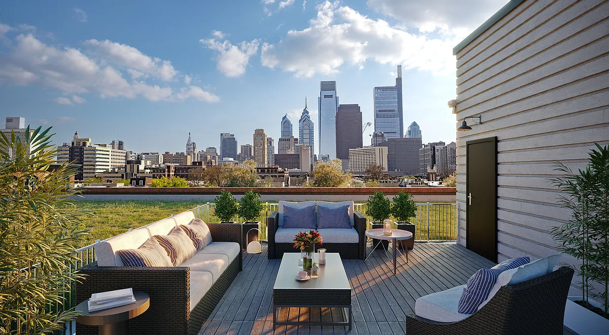 1701 Fairmount_Rooftop - Avenue Flats