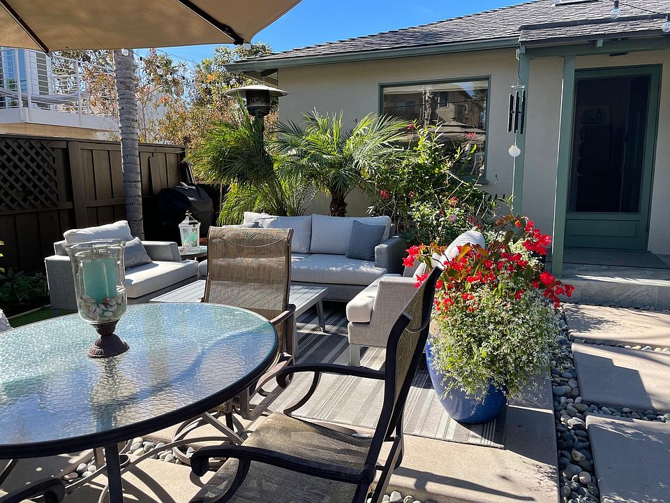 large front private patio