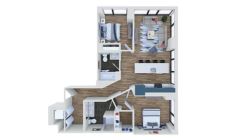 Floor plan B2