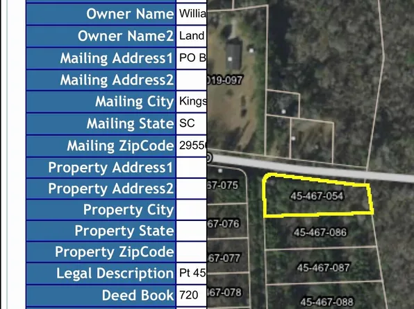 None Yet Forest Dr, Hemingway, SC 29554