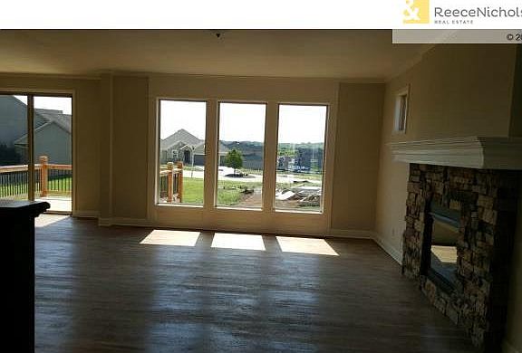 View of windows in great room- south facing