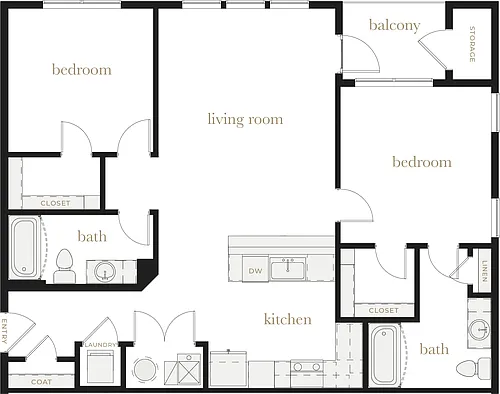Floor plan B1