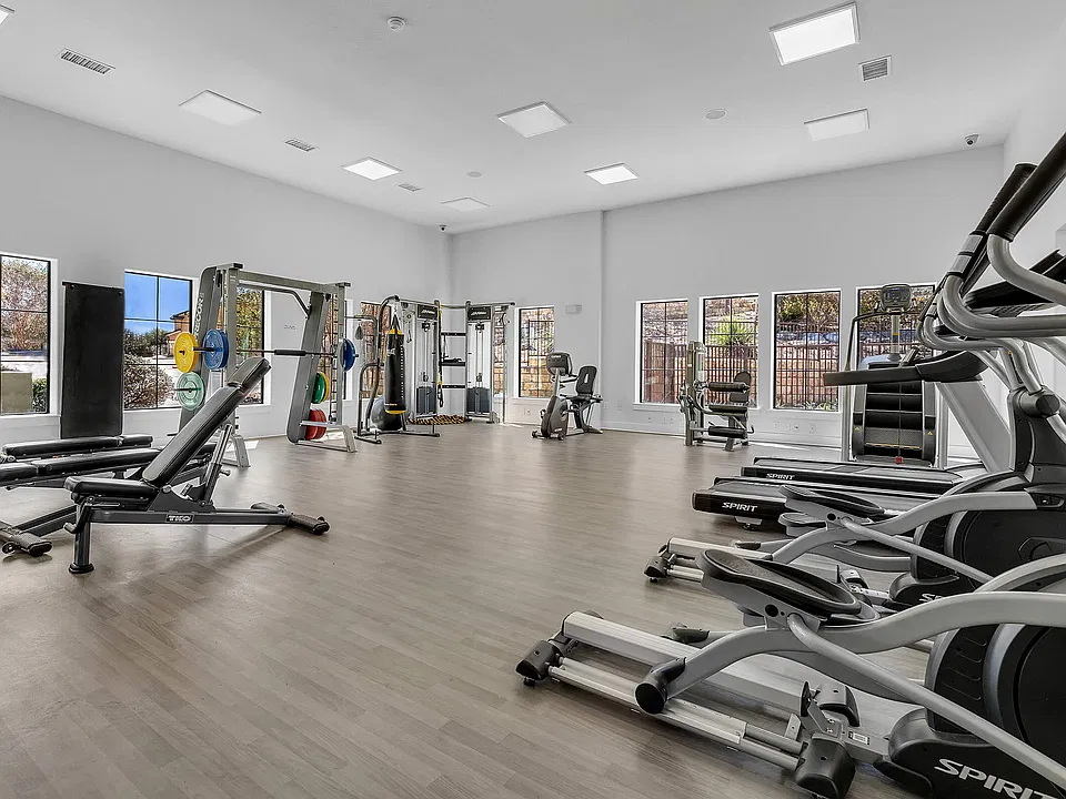 Fitness Center at Mission Hills Apartments, San Antonio, Texas