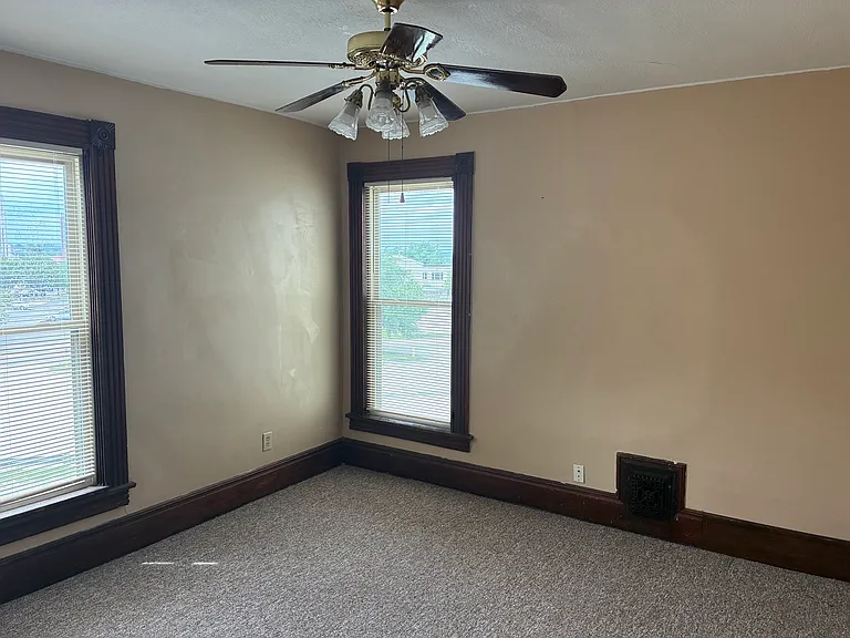 Large bedroom with walk in closet