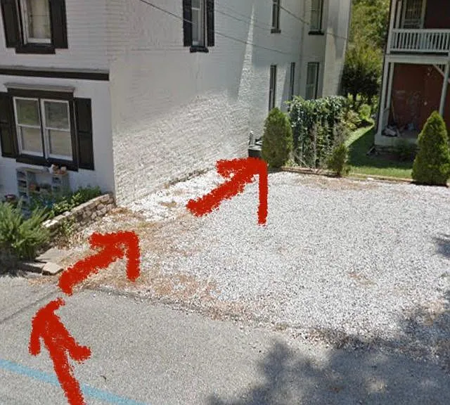 The way to the laundry room