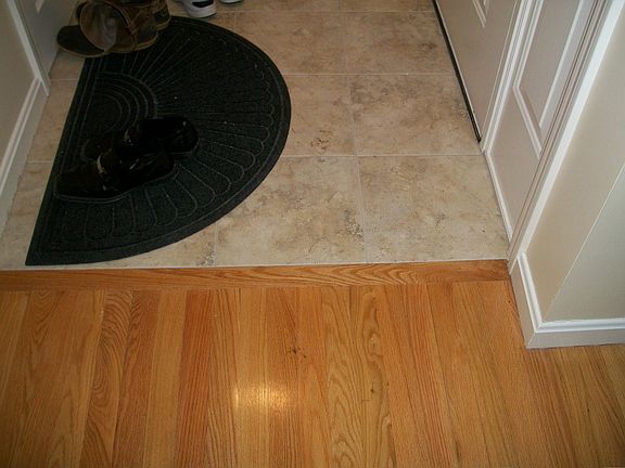 Hardwood Floor & Tile Transition
