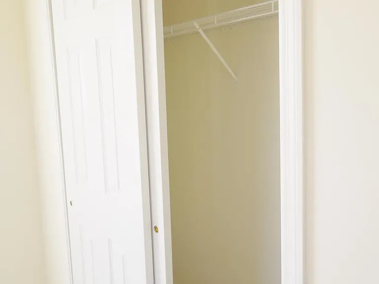 Spacious closets