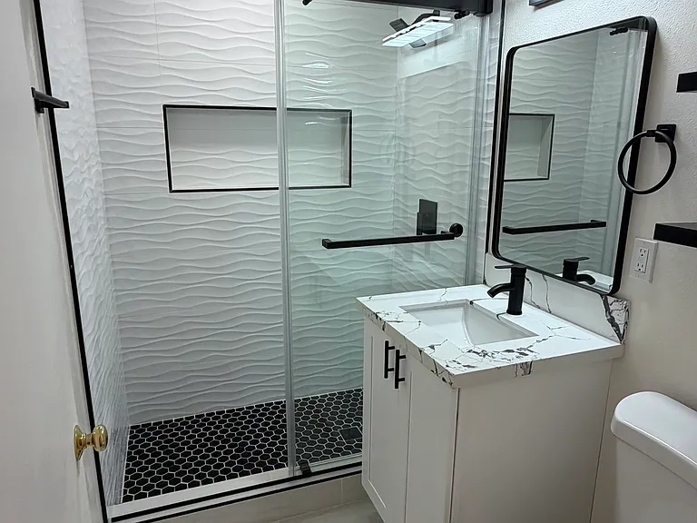 Hall bath room
