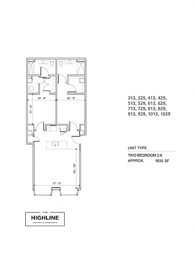 Floor plan Bartoli