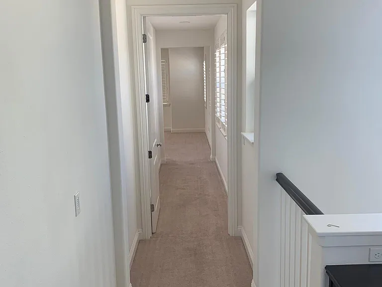 Upstairs hallway from play room