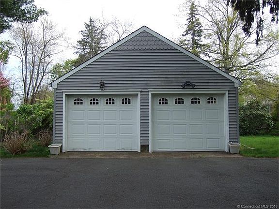 Oversized two car garage. O...