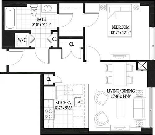 Floor plan Vesta 1