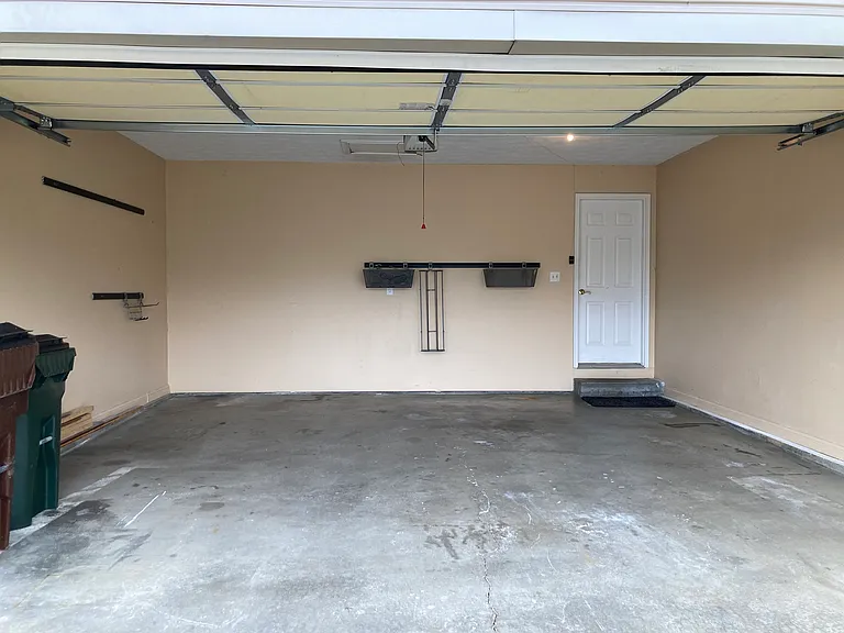 Attached garage