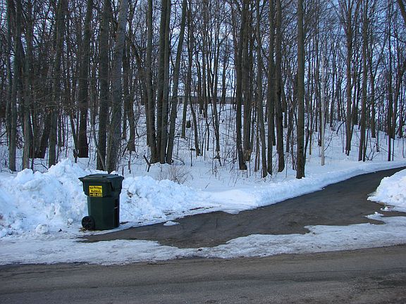 House as seen from the road.