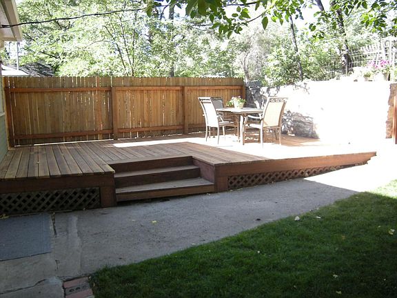 Back deck