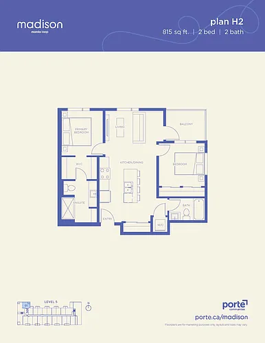 Floor plan Floor plan H2