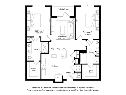 Floor plan B1