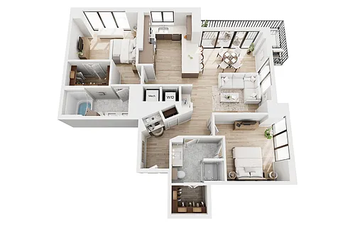 Floor plan B7