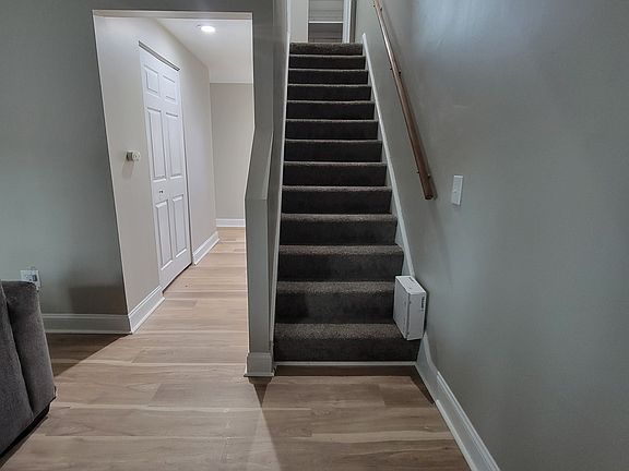 Hallway and stairs leading to the 2nd floor