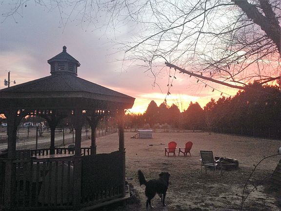 Morning view fromore front 