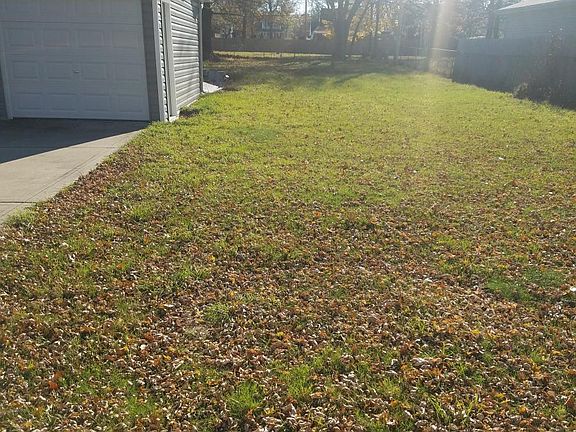 Half an acre backyard