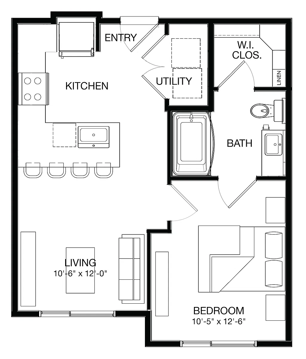Floor plan Whitney