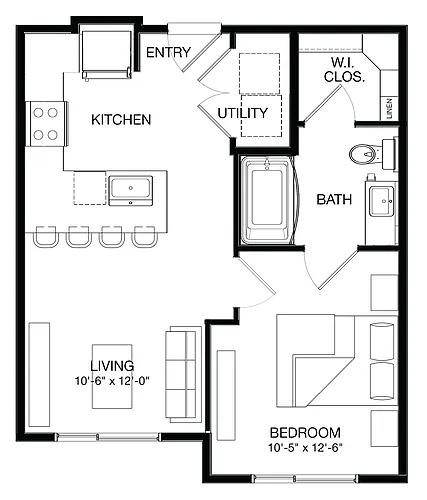 Floor plan Whitney
