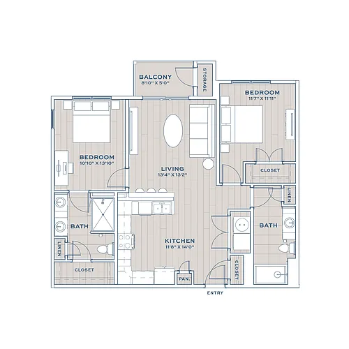 Floor plan B1