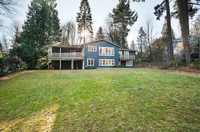 Large back yard