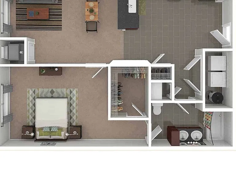 Woodland- ExpandedLiving 1BD 1Bath 878sqft Woodland- ExpandedLiving 1BD 1Bath 878sqft