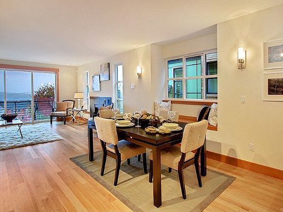 Dining Area with window seat for Entertaining
