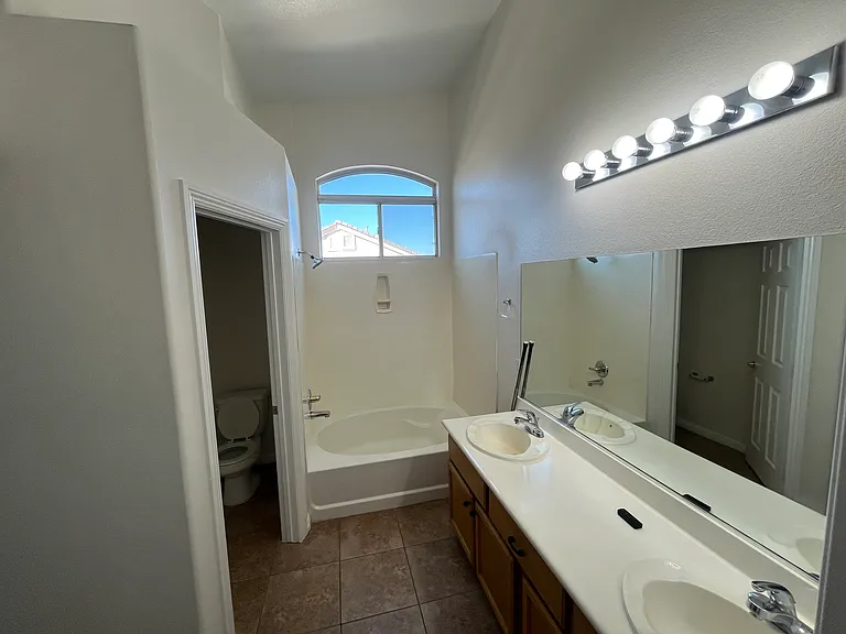 Primary bedroom = bathroom