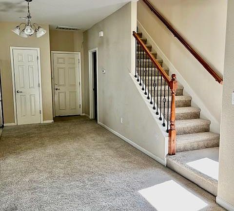 Great Room leading to staircase