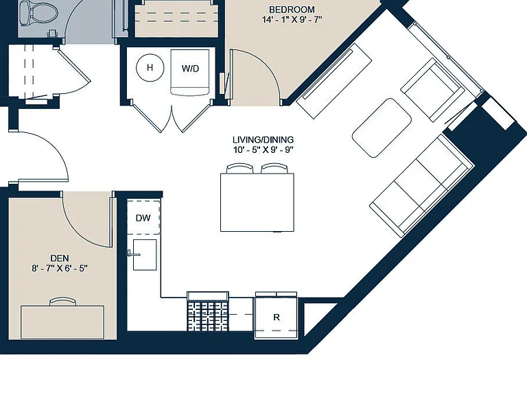 Flats - A5D Floorplan