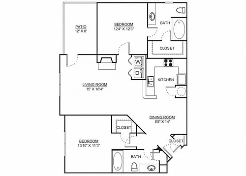 Floor plan The Riverglen