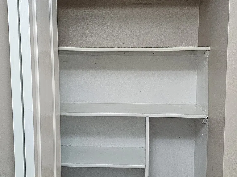 closet in living room