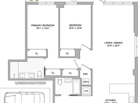 2nd image of 488 Sterling Pl #5B