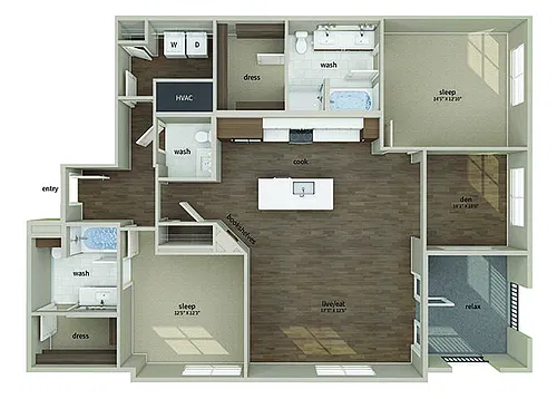 Floor plan B4