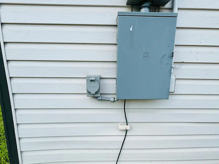 Interlock for generator hook up