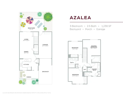 Floor plan Azalea