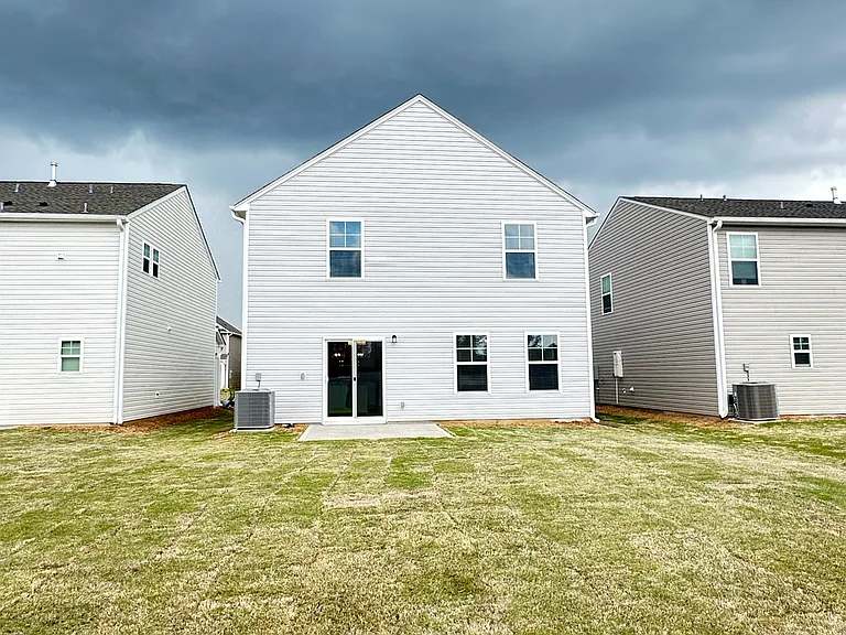 Back of the home