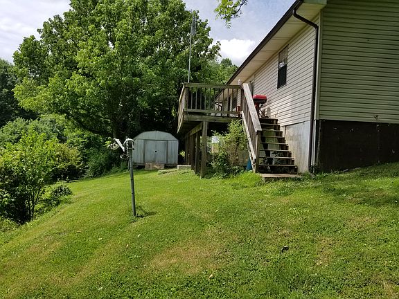 Back deck almost the length house