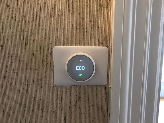 New NEST thermostat and front door buzzer