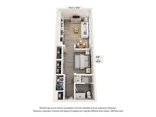Floor plan S1A